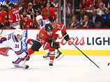 Артемий Панарин забросил дебютную шайбу в НХЛ в первом же матче