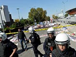 В турецкой столице Анкаре на одном из перекрестков, где на антивоенный митинг собирались прокурдские активисты, прогремели два мощнейших взрыва