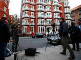 Полиция Лондона сняла круглосуточное наблюдение с посольства Эквадора, где скрывается основатель Wikileaks Джулиан Ассанж