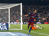 Неймар впервые забил за "Барселону" четыре мяча в одном матче 