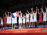 Французские волейболисты отобрали у россиян титул чемпионов Европы Французские волейболисты отобрали у россиян титул чемпионов Европы