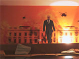 В тюменской кальянной нарисовали Путина и пожар в Белом доме США (ВИДЕО)
