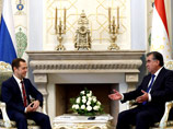 Премьер-министр РФ Дмитрий Медведев встретился в Душанбе с президентом Таджикистана Эмомали Рахмоном Премьер-министр РФ Дмитрий Медведев встретился в Душанбе с президентом Таджикистана Эмомали Рахмоном