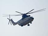 Вертолет застрял в троллейбусных проводах в Новосибирске (ФОТО)