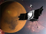 Данные были получены зондом MAVEN (Mars Atmosphere and Volatile Evolution - эволюция атмосферы и летучих веществ на Марсе)