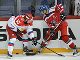 Российские хоккеисты проиграли чехам в серии буллитов 