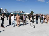 Пресс-тур представителей российских и иностранных СМИ на авиабазу Хмеймим в Сирии