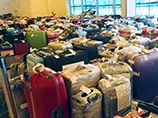 Тонны прибывшего из Египта багажа российских туристов забили московские аэропорты