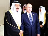 "Это первая встреча Владимира Путина с Сальманом Бен Абдель Азизом Аль Саудом. На повестке дня переговоров - сирийское урегулирование, двусторонние отношения Российской Федерации и Саудовской Аравии", - говорится в сообщении