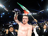 Мексиканский боксер Альварес, победив Котто, стал чемпионом по версии WBC