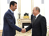 Асад в конце октября посетил Москву, где провел переговоры с главой российского государства Владимиром Путиным
