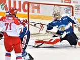 Российские хоккеисты разгромили финнов в матче Кубка Первого канала 