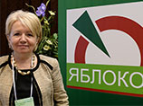 Эмилия Слабунова на XVIII съезде партии "Яблоко" Эмилия Слабунова на XVIII съезде партии "Яблоко"