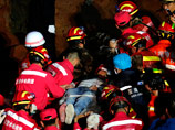 В Китае спасен мужчина, который провел 67 часов под завалами на месте схода оползня 
