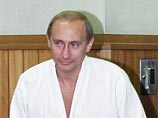 Владимир Путин провел тренировку со сборной России по дзюдо