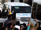 Организация Объединенных Наций (ООН) отправляет гуманитарный конвой в сирийский город Мадайя, где сложилась ситуация гуманитарной катастрофы