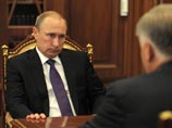 Владимир Путин и Владимир Якунин, 1 июля 2015 года