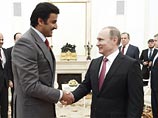 Путин встретился с эмиром Катара в Кремле для обсуждения ситуации в энергетике