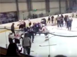 Матч между юными хоккеистами в Магнитогорске закончился массовой дракой
