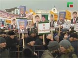 В Грозном прошел митинг в поддержку Рамзана Кадырова