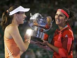 Мартина Хингис и Саня Мирза выиграли Australian Open в парном разряде
