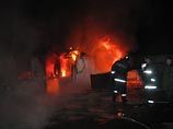Под Петербургом горит склад: площадь пожара достигла до 10 тыс. метров
