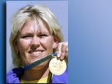 Пиа Хансен из Швеции завоевала золотую медаль в стрельбе на траншейном стенде