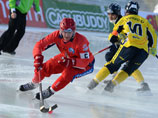 Сборная России уверенно вышла в финал чемпионата мира по хоккею с мячом 