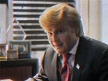 Джонни Депп надел рыжий парик, чтобы сыграть миллиардера, кандидата в президенты США Дональда Трампа в комедийной короткометражке "Искусство заключать сделки"