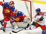 Сборная России по хоккею проиграла команде Чехии в гостевом матче Евротура, который прошел в Тршинеце