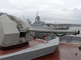 В субботу корабль должен выйти из Севастополя - с базы ЧФ. Такие корабли в октябре нанесли удар крылатыми ракетами "Калибр" по террористам в Сирии - правда, не из Черного, а из Каспийского моря