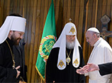 В РПЦ не исключили приезда Папы Римского в Москву