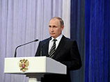 Прием в Кремле организован в честь дня защитника Отечества - 23 февраля. Путин заявил, что действия российских военных в Сирии заслуживают самой высокой оценки