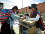 По экзит-поллам, большинство боливийцев проголосовали против переизбрания Эво Моралеса