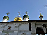 Здания Сретенского монастыря в Москве не пострадали при пожаре