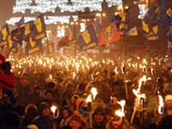 1 января 2016 года в Киеве факельным шествием отметили 107-тетие Степана Бандеры