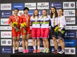 Российские велогонщицы впервые стали чемпионкам мира в командном спринте Российские велогонщицы впервые стали чемпионкам мира в командном спринте