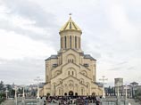 В главном православном соборе Грузии произошел крупный пожар
