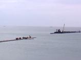 Турецкий сухогруз "Лира" компании Turkuaz Shipping Corp, который врезался в опоры рабочего моста в Керченском проливе, задержан в порту Таганрога