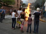 В Венесуэле отметили Пасху сожжением чучела Мадуро и Обамы