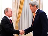 Владимир Путин и Джон Керри, 24 марта 2016 года