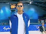 Александр Попов вышел в полуфинал заплыва на 50 м вольным стилем 
