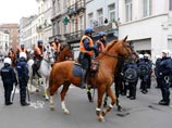 В Брюсселе задержаны около 100 человек при попытке провести акцию протеста В Брюсселе задержаны около 100 человек при попытке провести акцию протеста