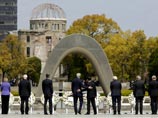 Американский госсекретарь Джон Керри посетил мемориал в Хиросиме