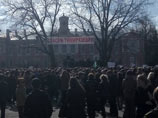 Около тысячи человек пришли на митинг против изъятия земель у Тимирязевской сельхозакадемии