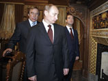 Владимир Путин, Дмитрий Медведев, Сергей Ролдугин Владимир Путин, Дмитрий Медведев, Сергей Ролдугин