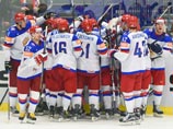 Хоккеисты сборной России поупражнялись на словаках в Еврочеллендже