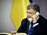 Глава Украины Петр Порошенко, президент Франции Франсуа Олланд и канцлер Германии Ангела Меркель провели трехсторонние телефонные переговоры