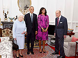 Барак Обама поздравил Елизавету II с 90-летием на обеде в Виндзорском замке