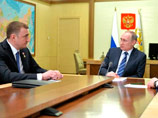 Владимир Путин и Алексей Дюмин, 1 февраля 2016 года